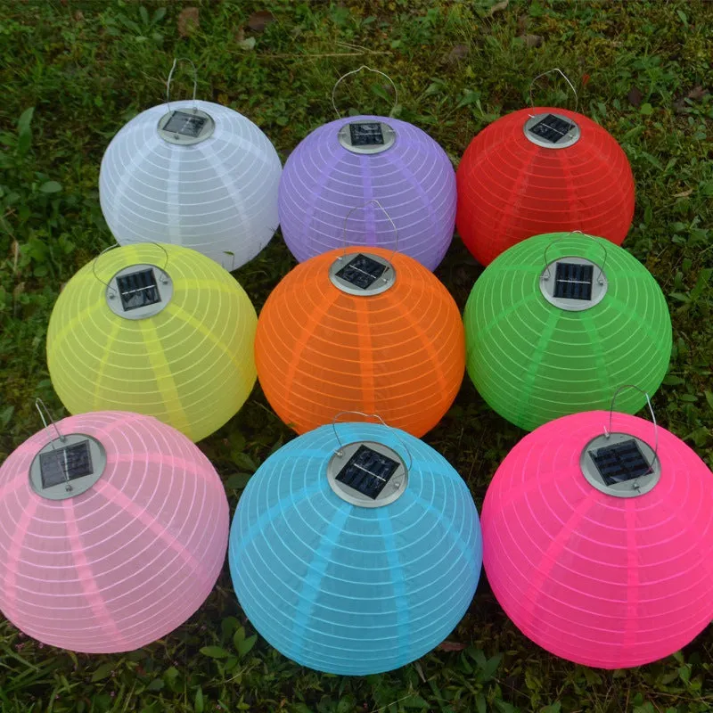 12 Inch Outdoor Waterproof 30cm Solar Lantern