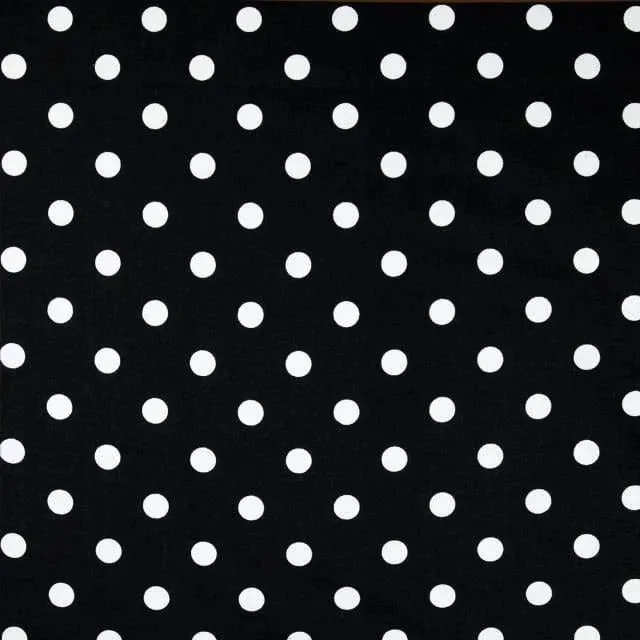 1/4 inch Polka Dot/Spot Poly Cotton Fabric By The Yard