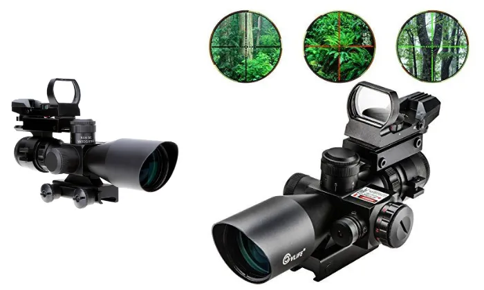 2.5-10X40 Illuminated Tactical Riflescope