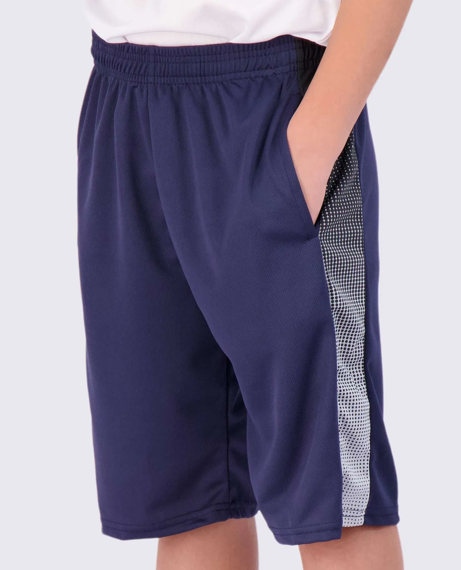 5 Pack: Boys Mesh Active Performance Shorts