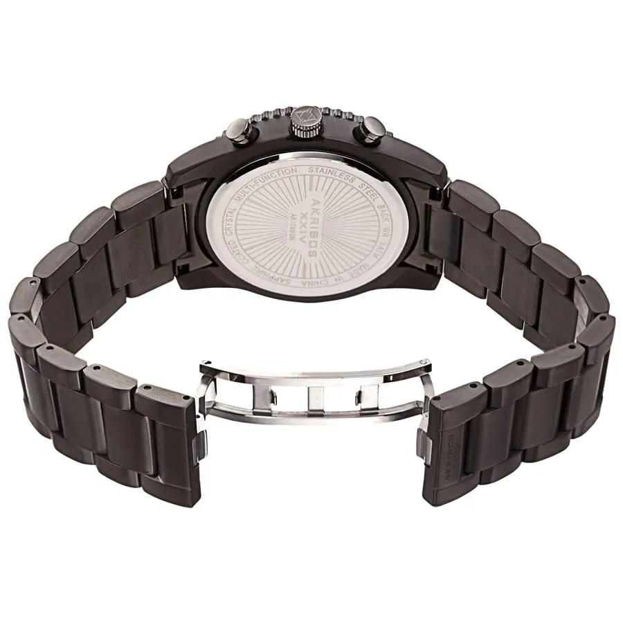 Akribos Xxiv Quartz Grey Dial Men's Watch AK1099GN