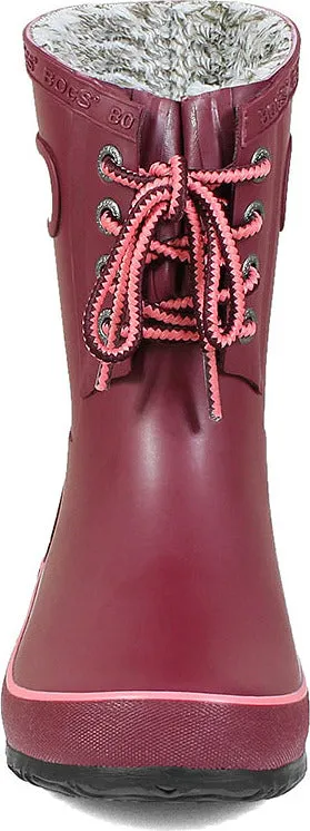 Amanda Plush Lace Boots - Kids|-|Bottes Amanda Plush Lace - Enfant