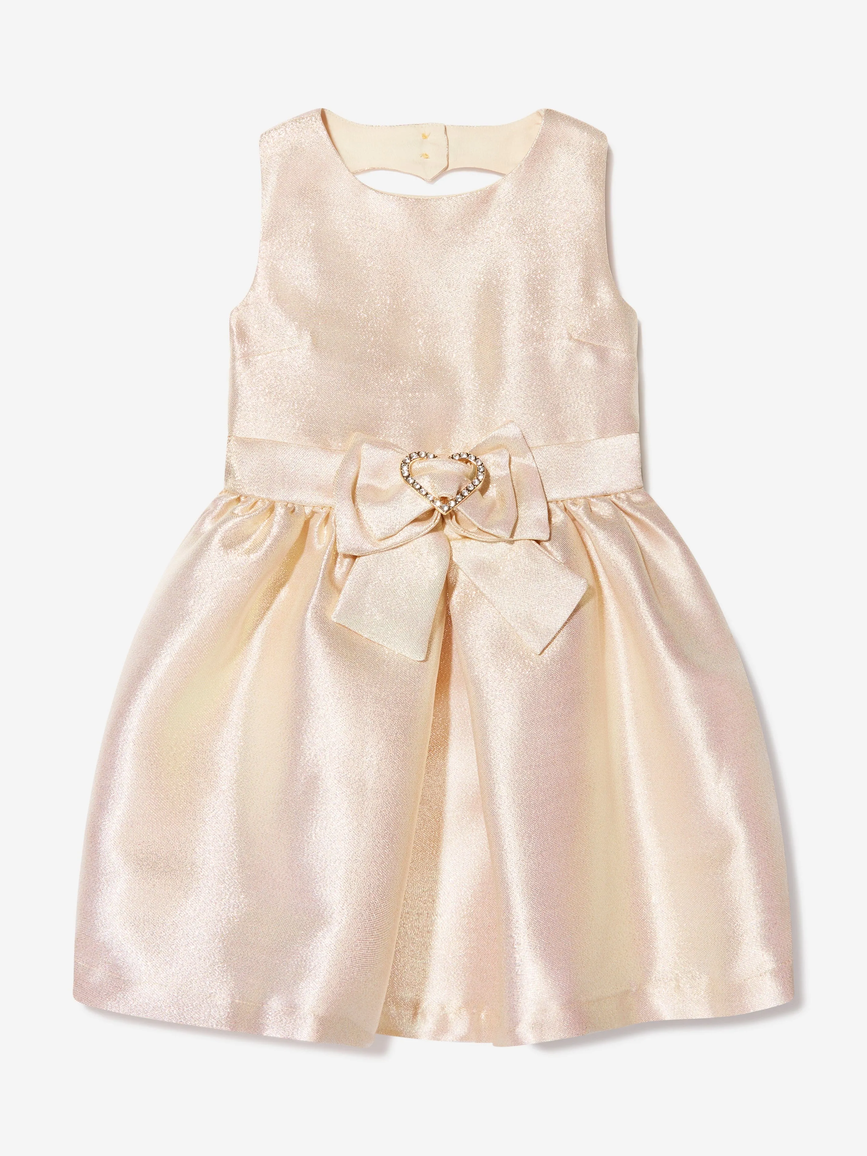 Angels Face Girls Sydney Sparkle Dress in Gold