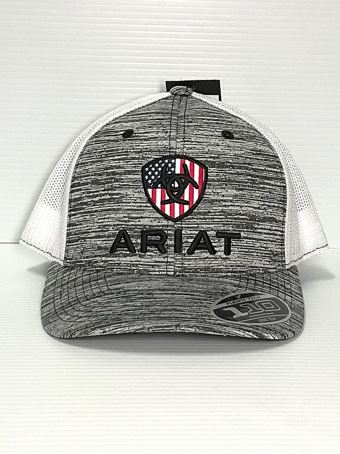 Ariat A300005906 Flexfit Cap USA Grey