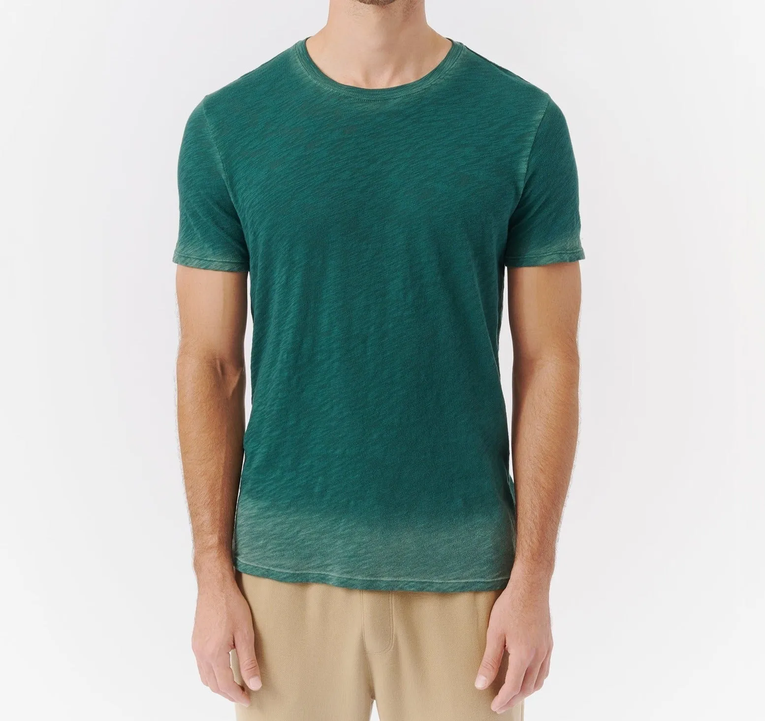 ATM Anthony Thomas Melillo Slub Jersey Crew Neck Tee