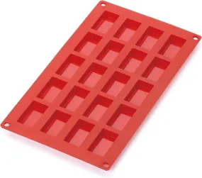 BAKING MOLD-20 CAVITIES/RED LEKUE 2163/0621020R01M022