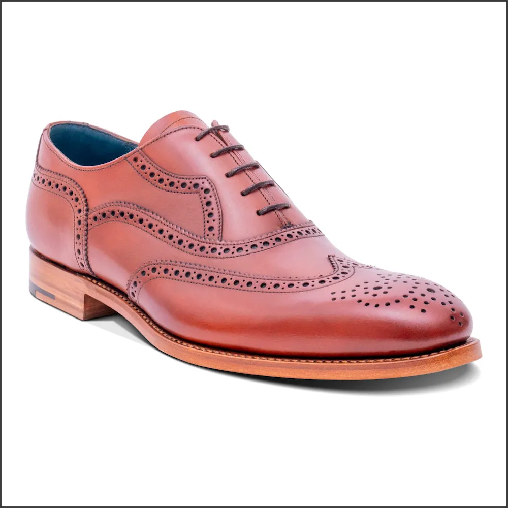 Barker Bladen Chestnut Calf Oxford Brogue--