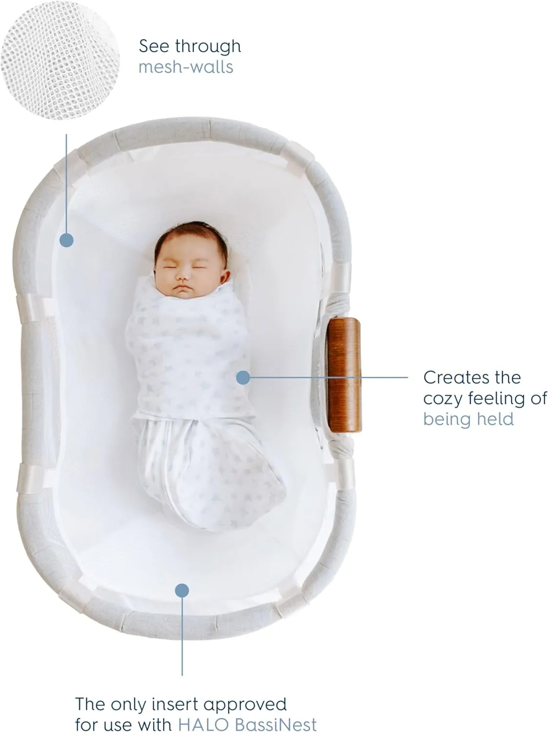 Bassinest Insert Sleeper Accessories 2.0 - Newborn