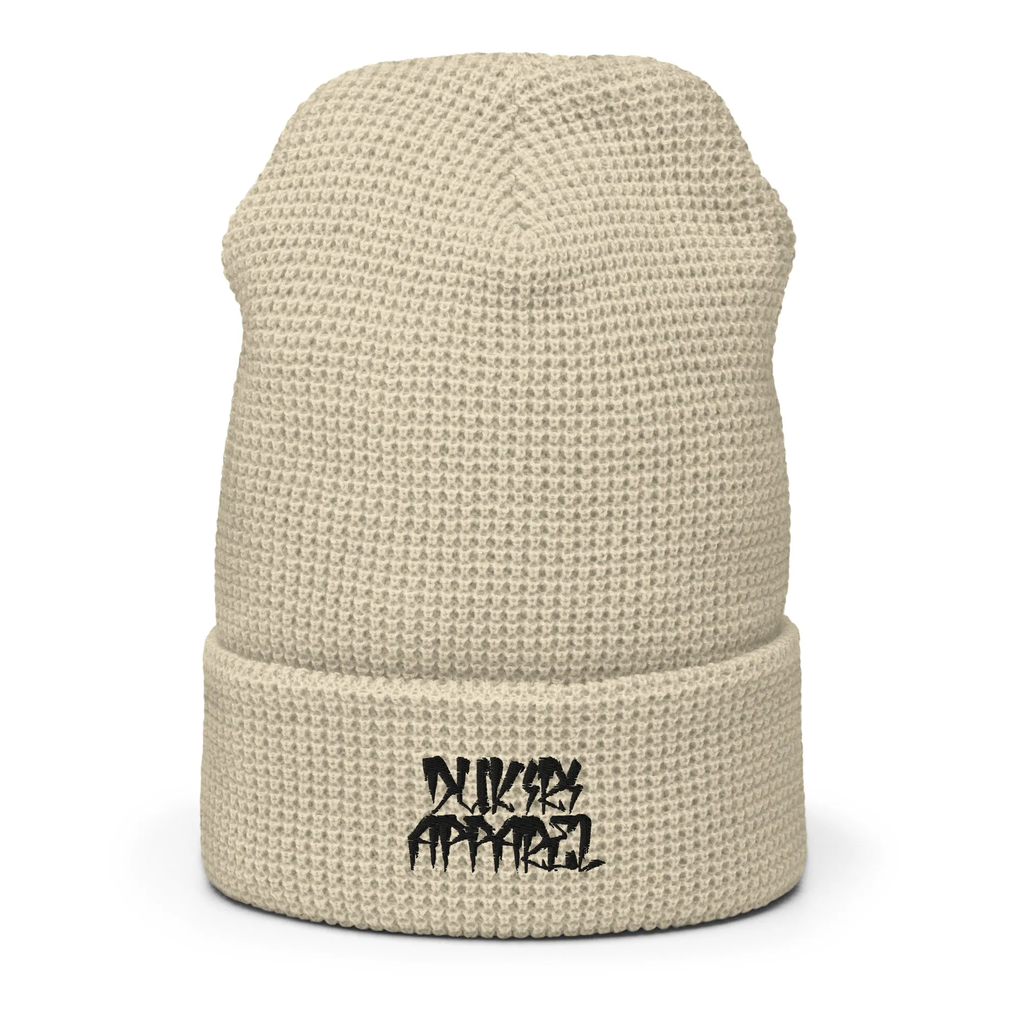 Birch Waffle beanie-Urban logo