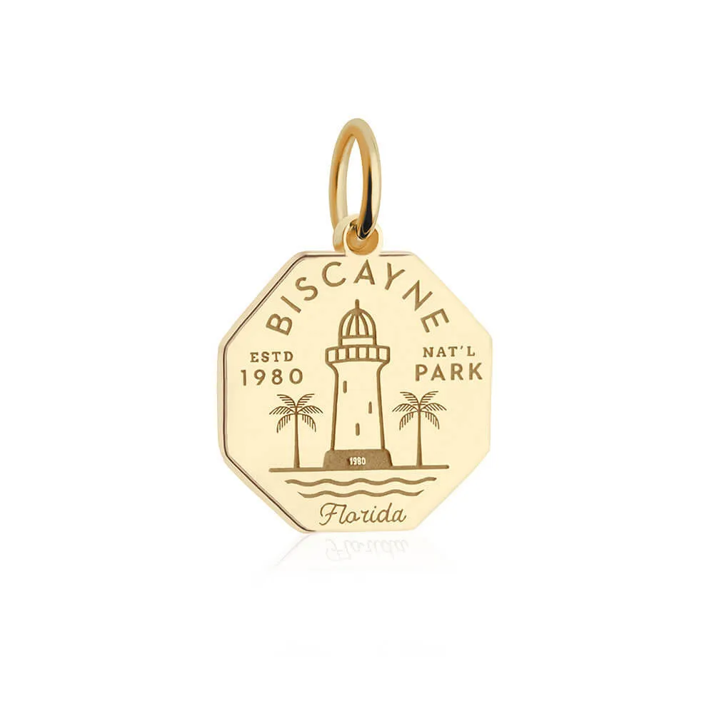 Biscayne National Park Charm, Gold