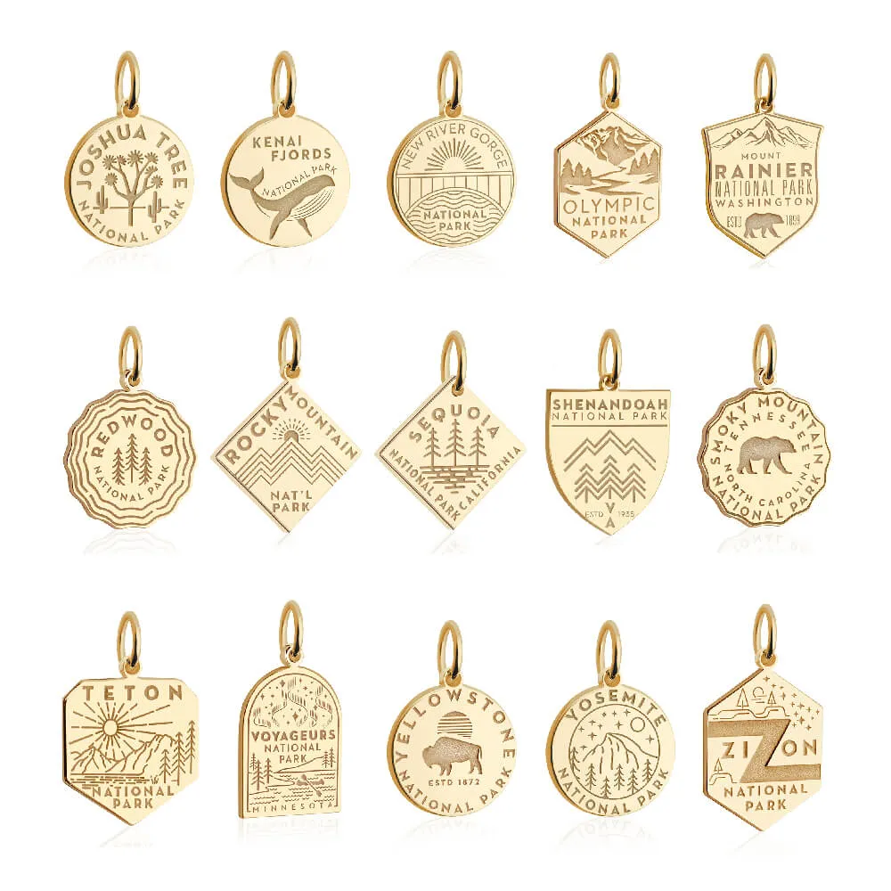 Biscayne National Park Charm, Gold