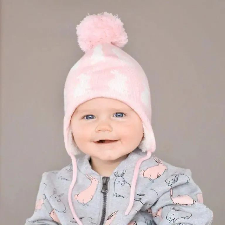 Bunny Sister Knit Hat & Mitten Set | Jan & Jul