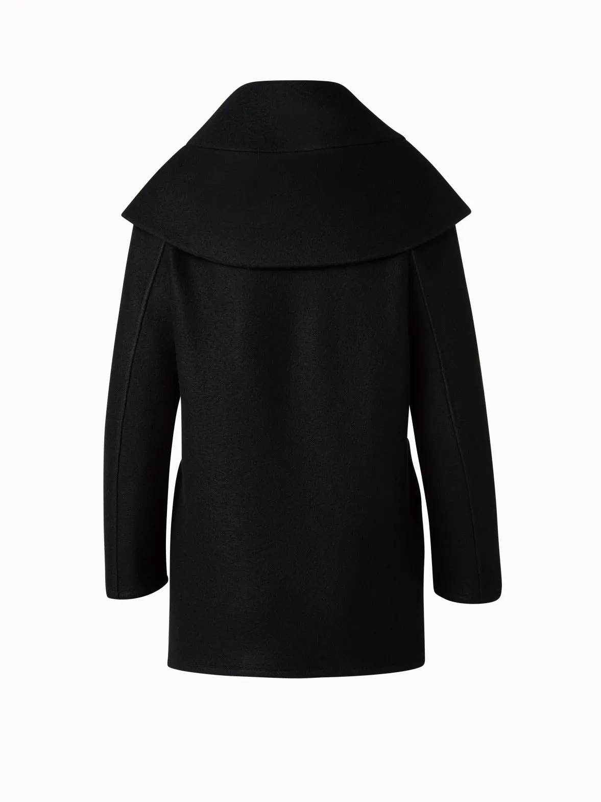 Cashmere Jersey Cocoon Jacket