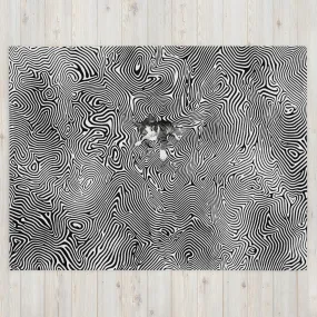 Cat Illusionist Throw Blanket