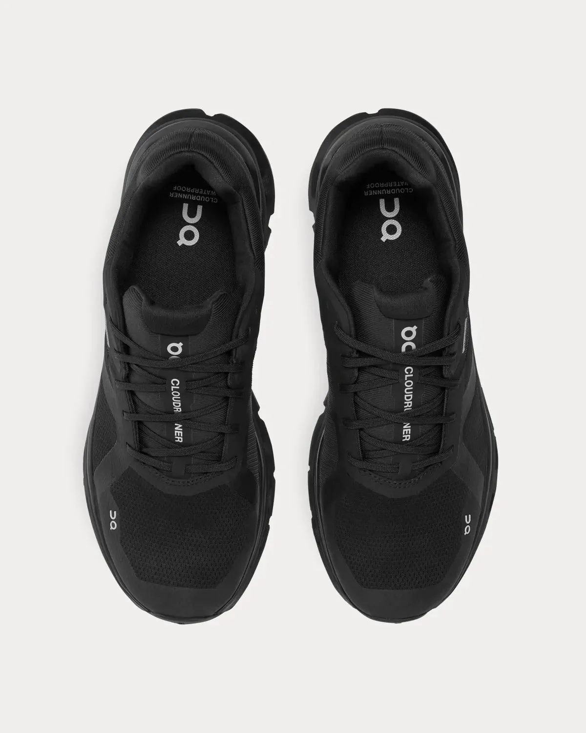 Cloudrunner Waterproof Black / Black Running Shoes