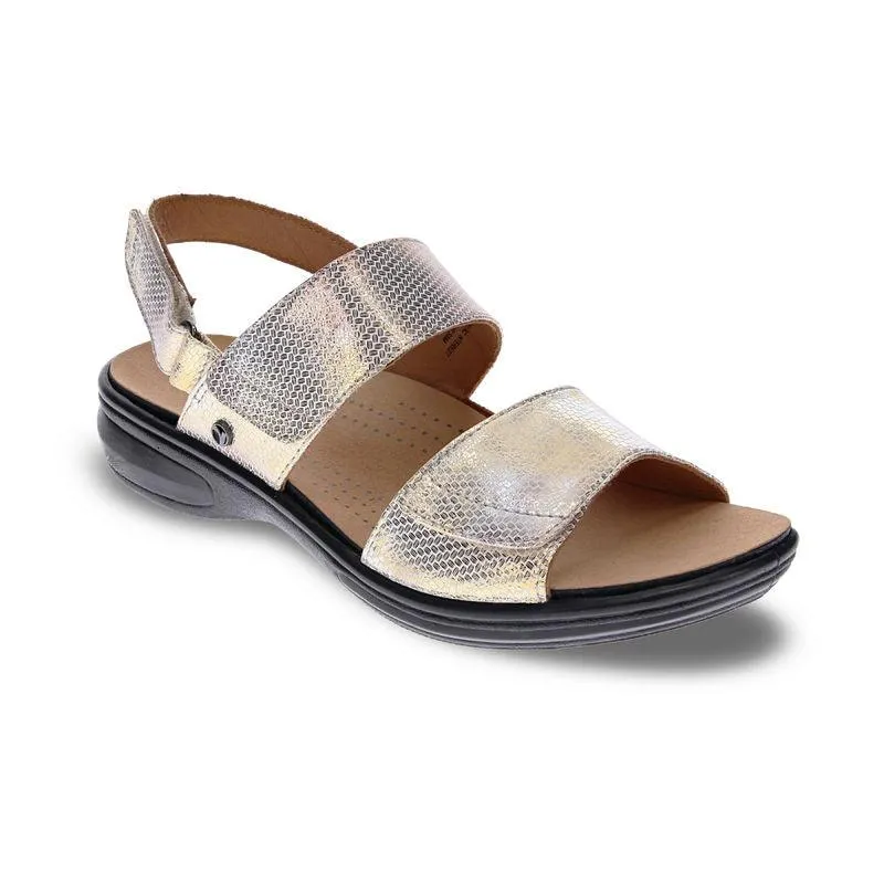 Como Back Strap Leather Sandals