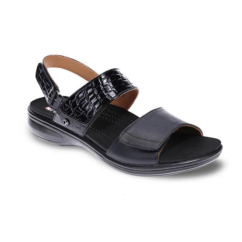 Como Back Strap Leather Sandals