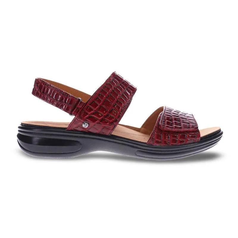 Como Back Strap Leather Sandals