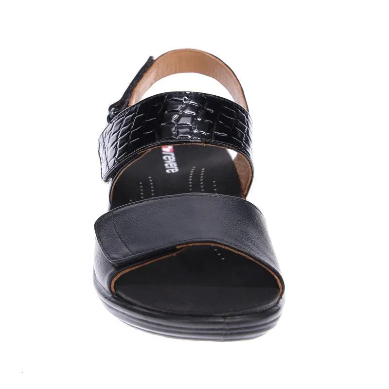 Como Back Strap Leather Sandals