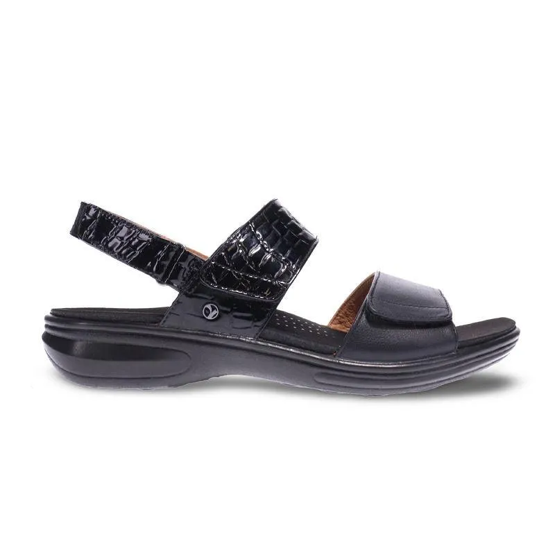 Como Back Strap Leather Sandals