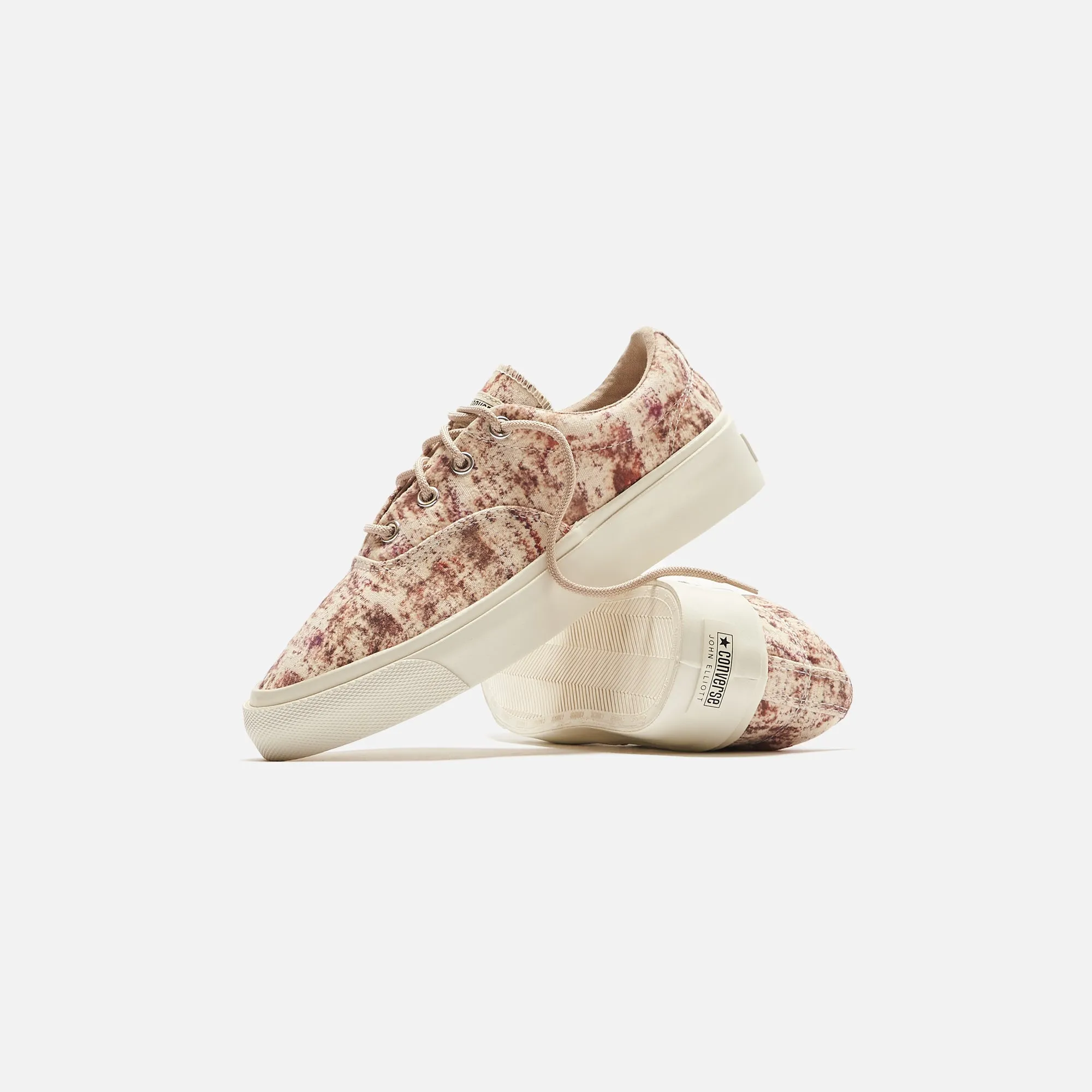 Converse x John Elliott Skidgrip Ox - Antique White