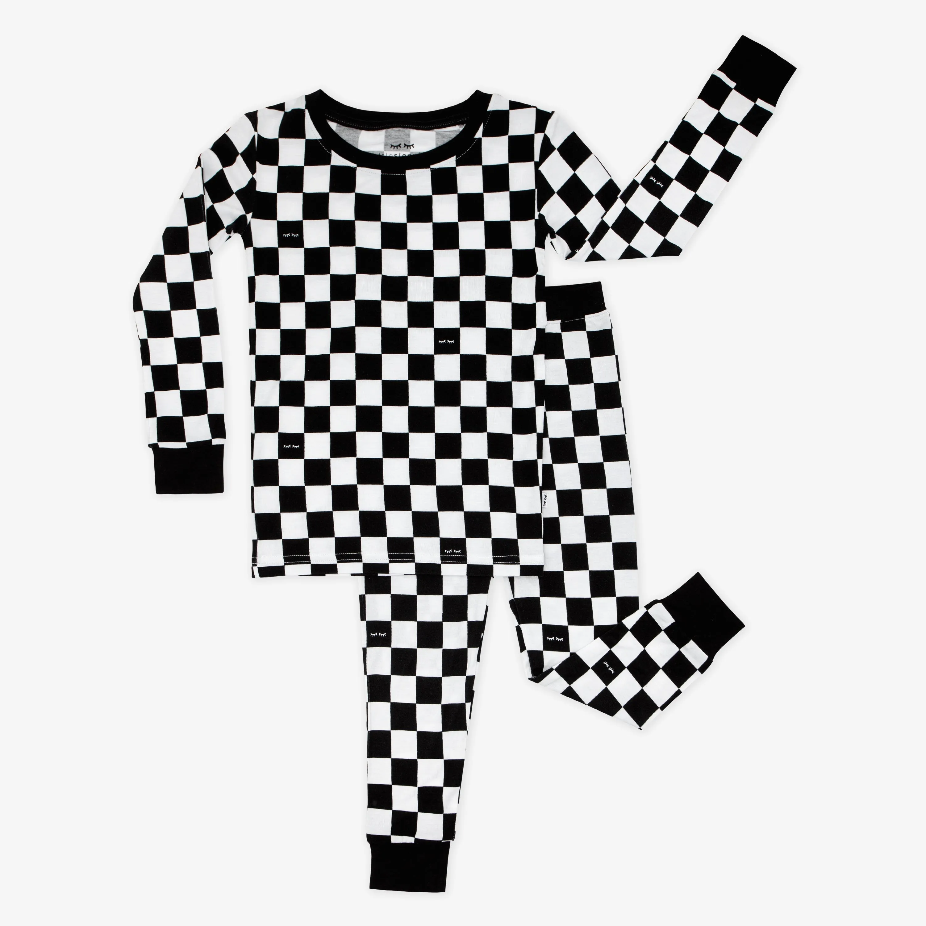 Cool Checks Two-Piece Pajama Set