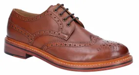 Cotswold Quenington Mens Leather Brogue Shoe