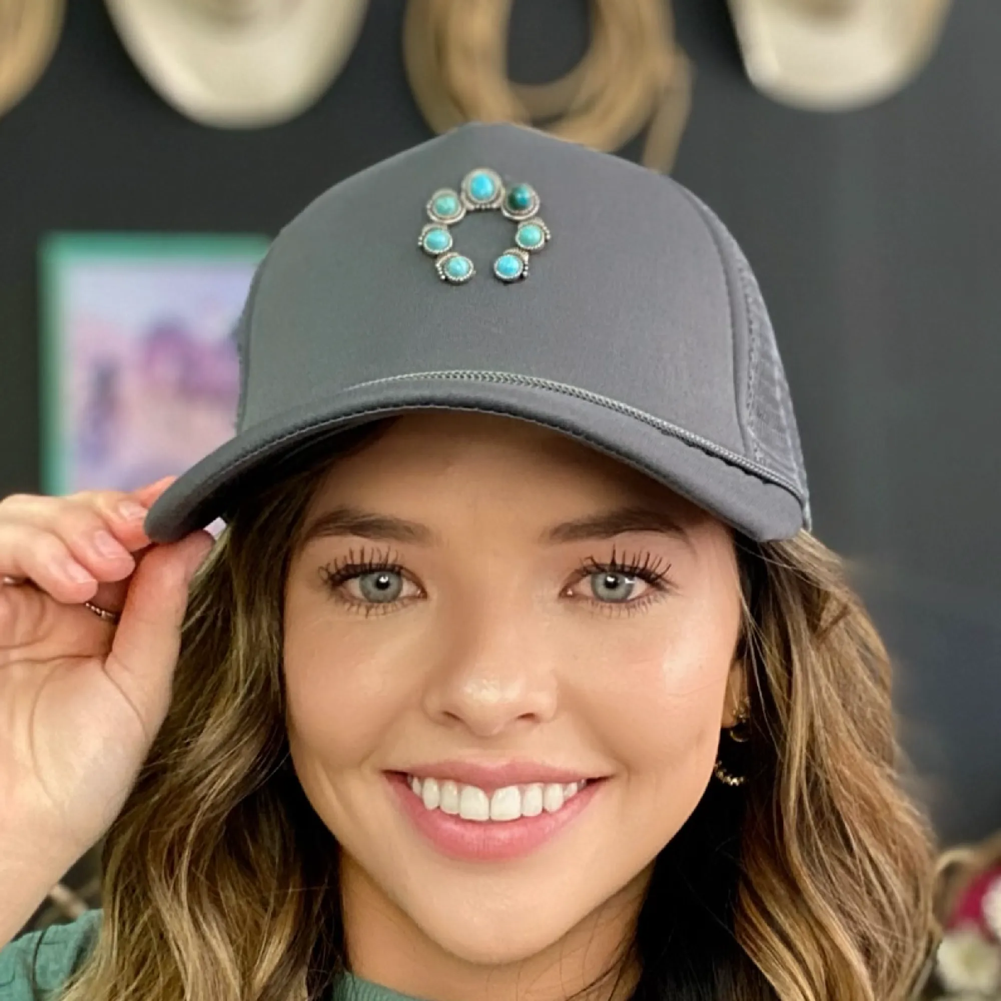 Customized Trucker Girl Cap - #8