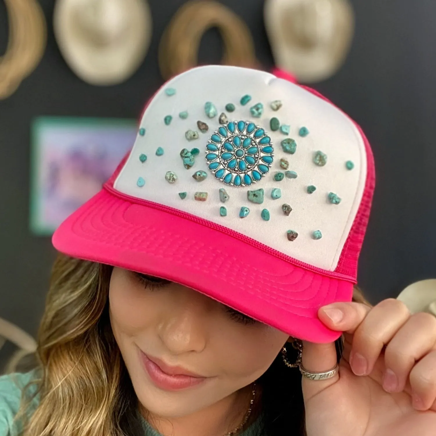 Customized Trucker Girl Cap - PT2