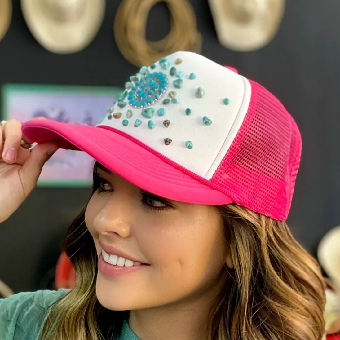 Customized Trucker Girl Cap - PT2