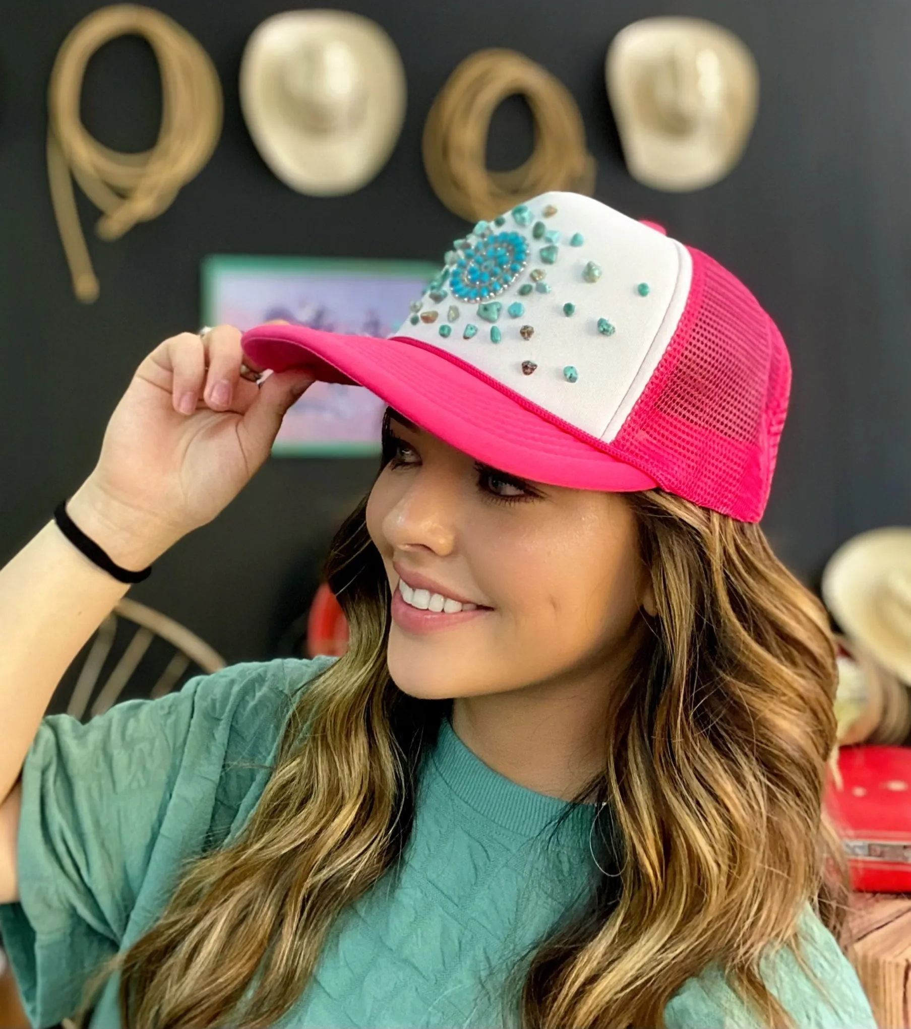 Customized Trucker Girl Cap - PT2