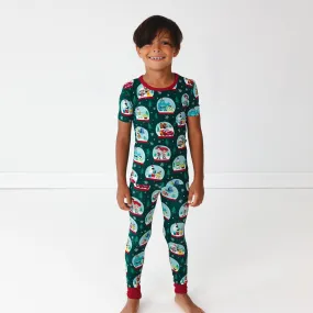 Disney A Very Pixar Christmas Two-Piece Short Sleeve Pajama Set