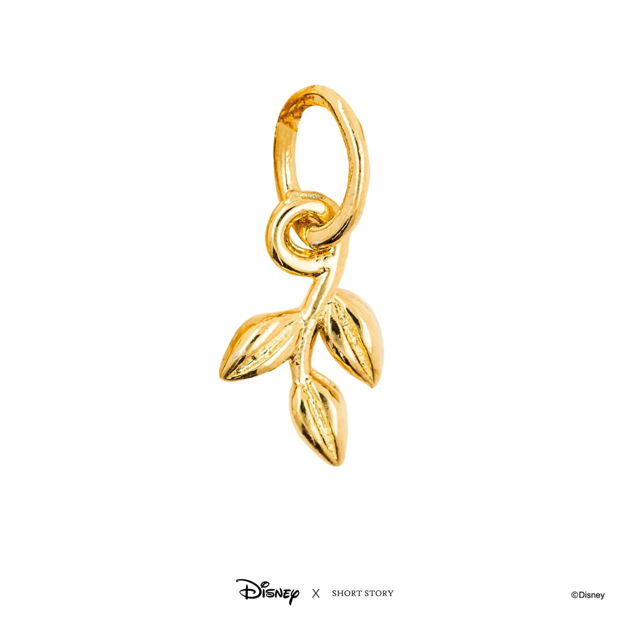 Disney Necklace Charm Leaves