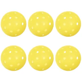 Dura Fast 40 Outdoor Pickleball - Yellow (Pack of 6)