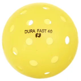 Dura Fast 40 Outdoor Pickleball - Yellow