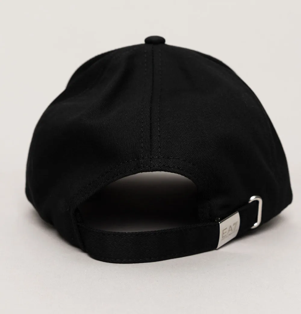 EA7 Train Core Cotton Cap Black/Silver