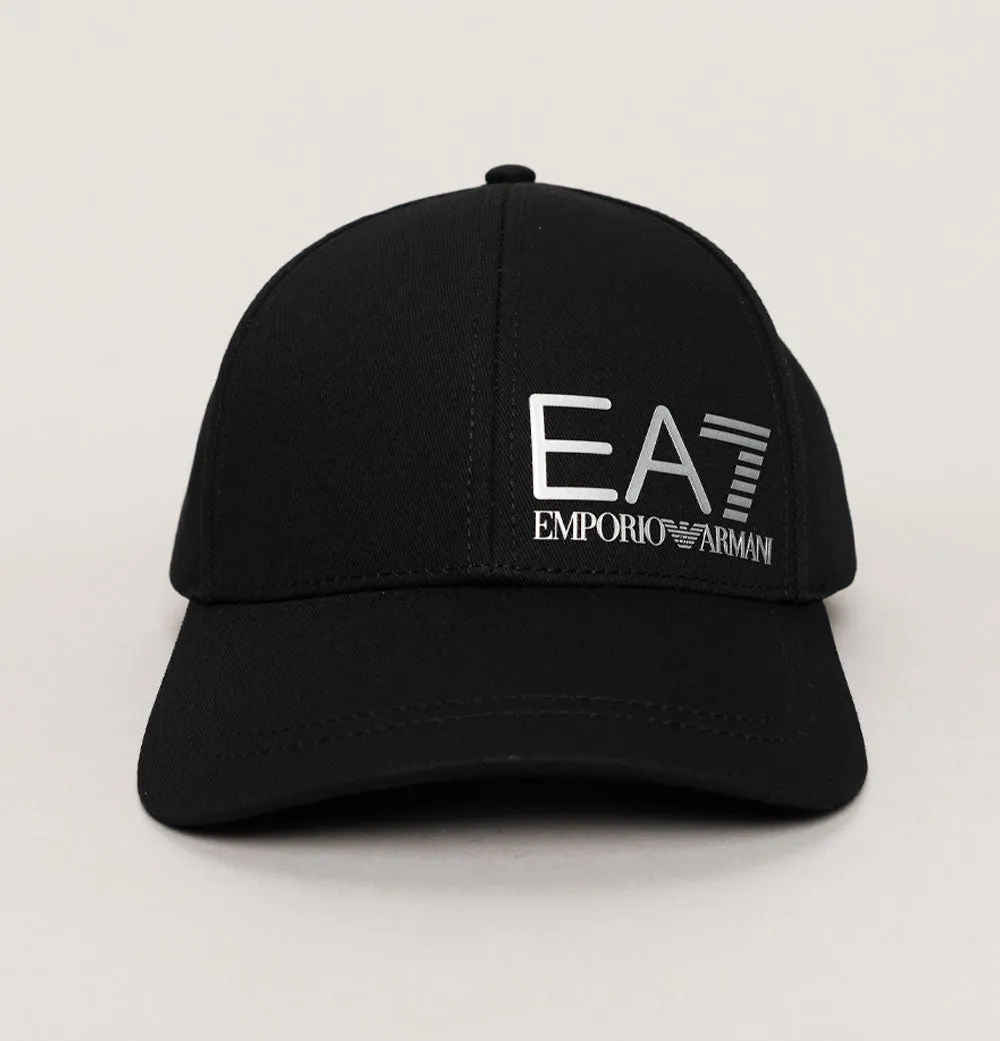 EA7 Train Core Cotton Cap Black/Silver