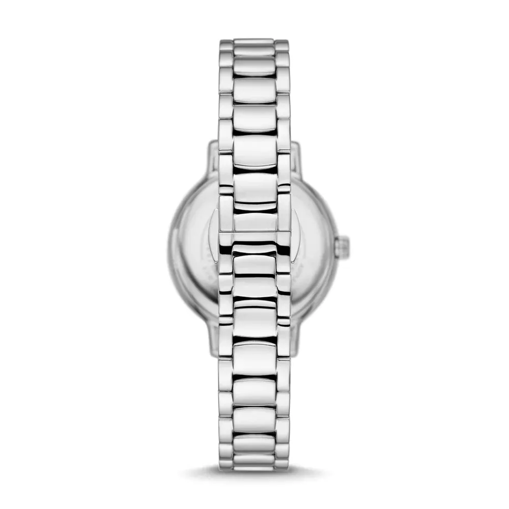 Emporio Armani Three-Hand Stainless Steel Watch AR11484