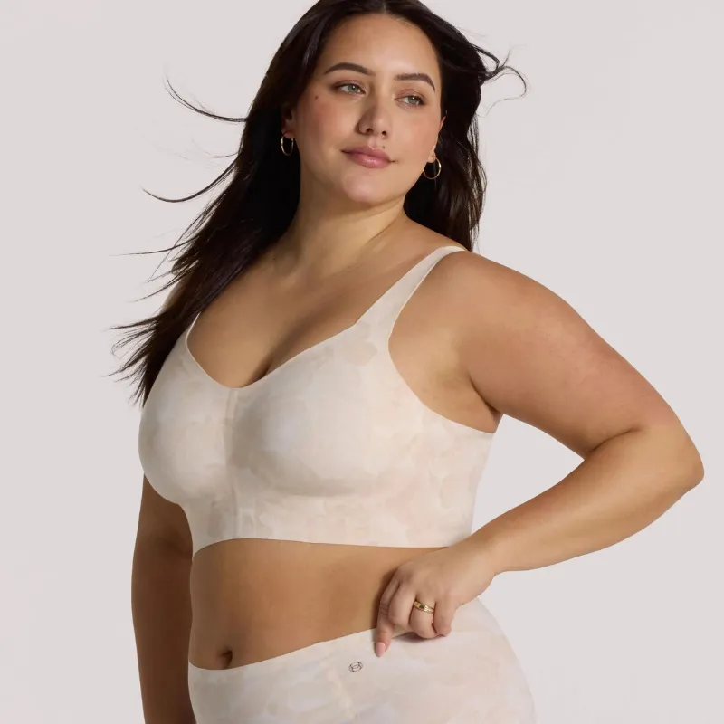 Evelyn & Bobbie Beyond Bra Champagne Ginkgo