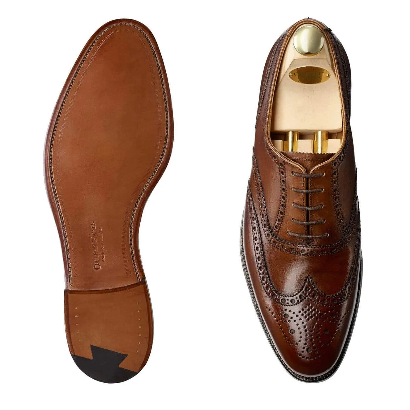 Finsbury Dark Brown Burnished Calf