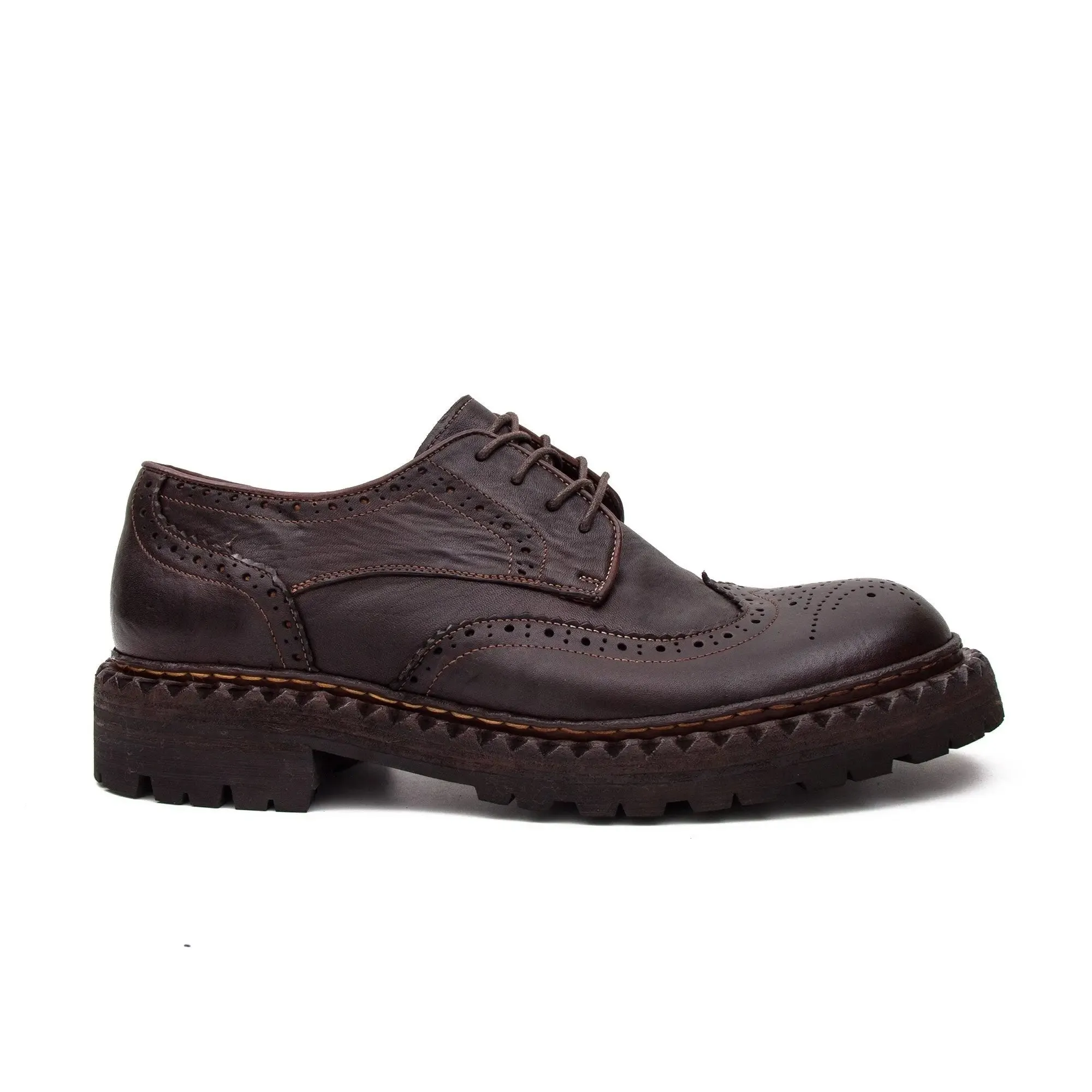 Goodyear Washed Horse Leather Brogues