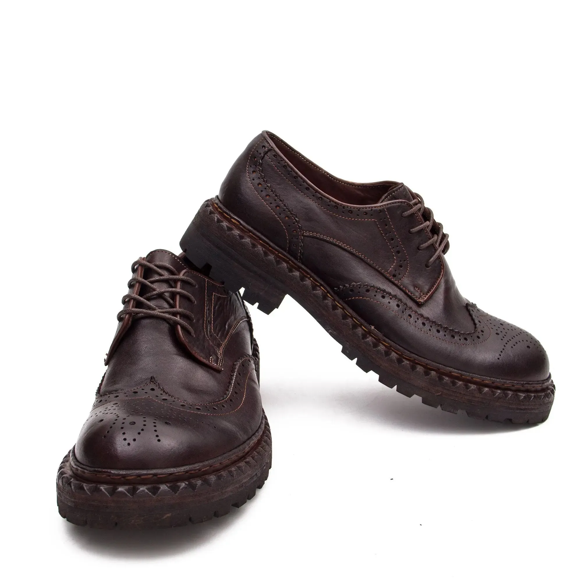 Goodyear Washed Horse Leather Brogues