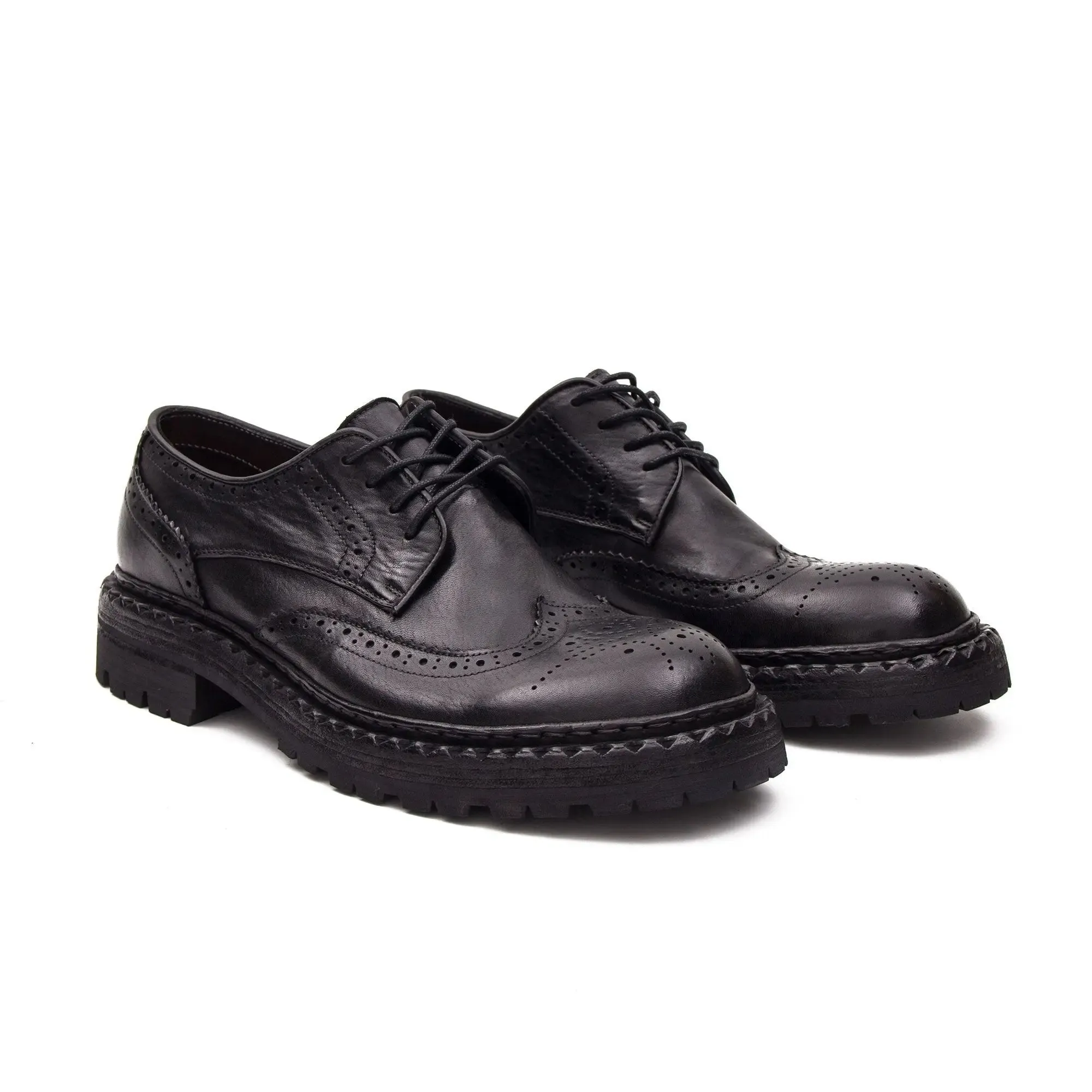 Goodyear Washed Horse Leather Brogues