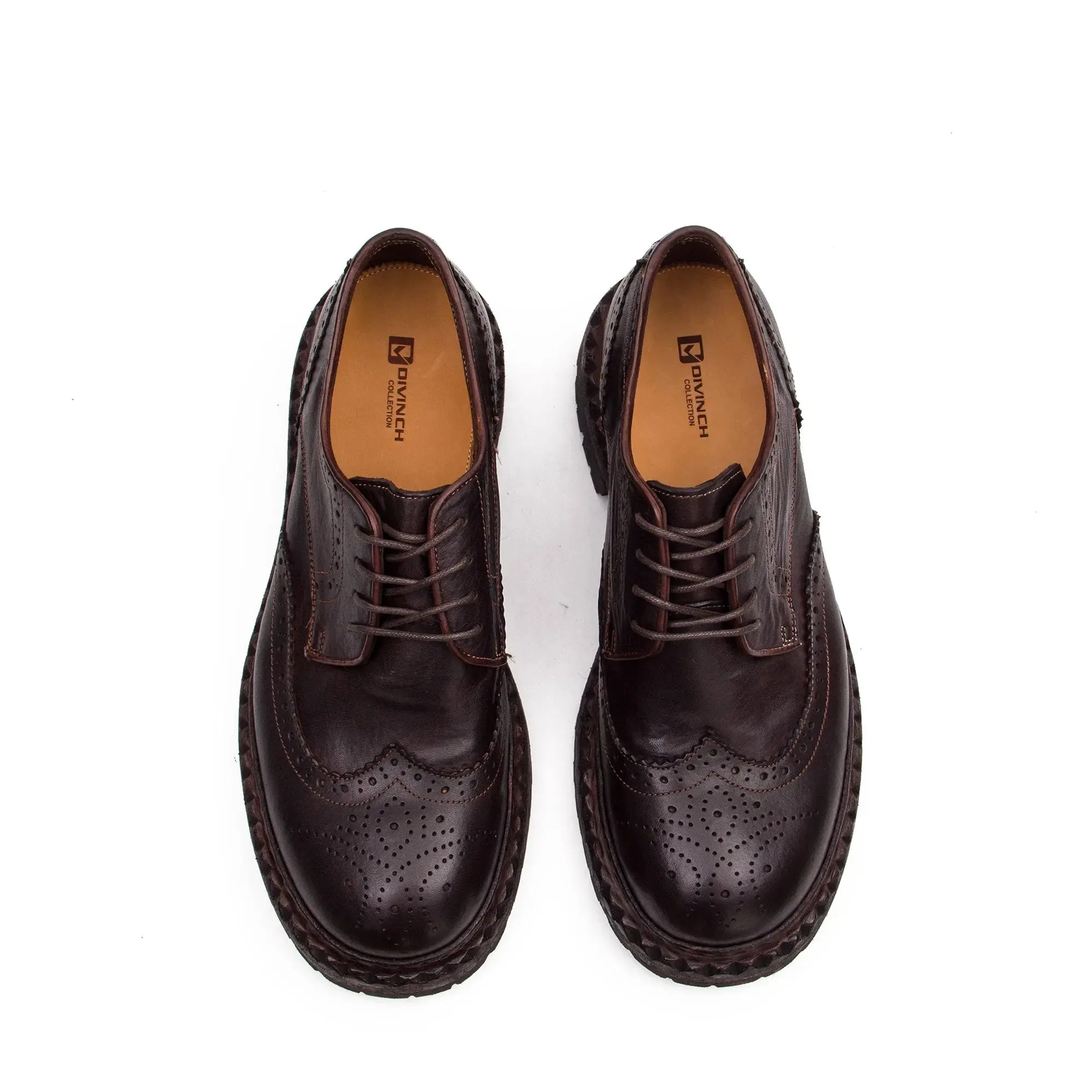 Goodyear Washed Horse Leather Brogues