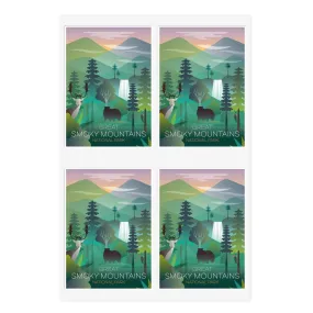 Great Smoky Mountains National Park Sticker Sheet