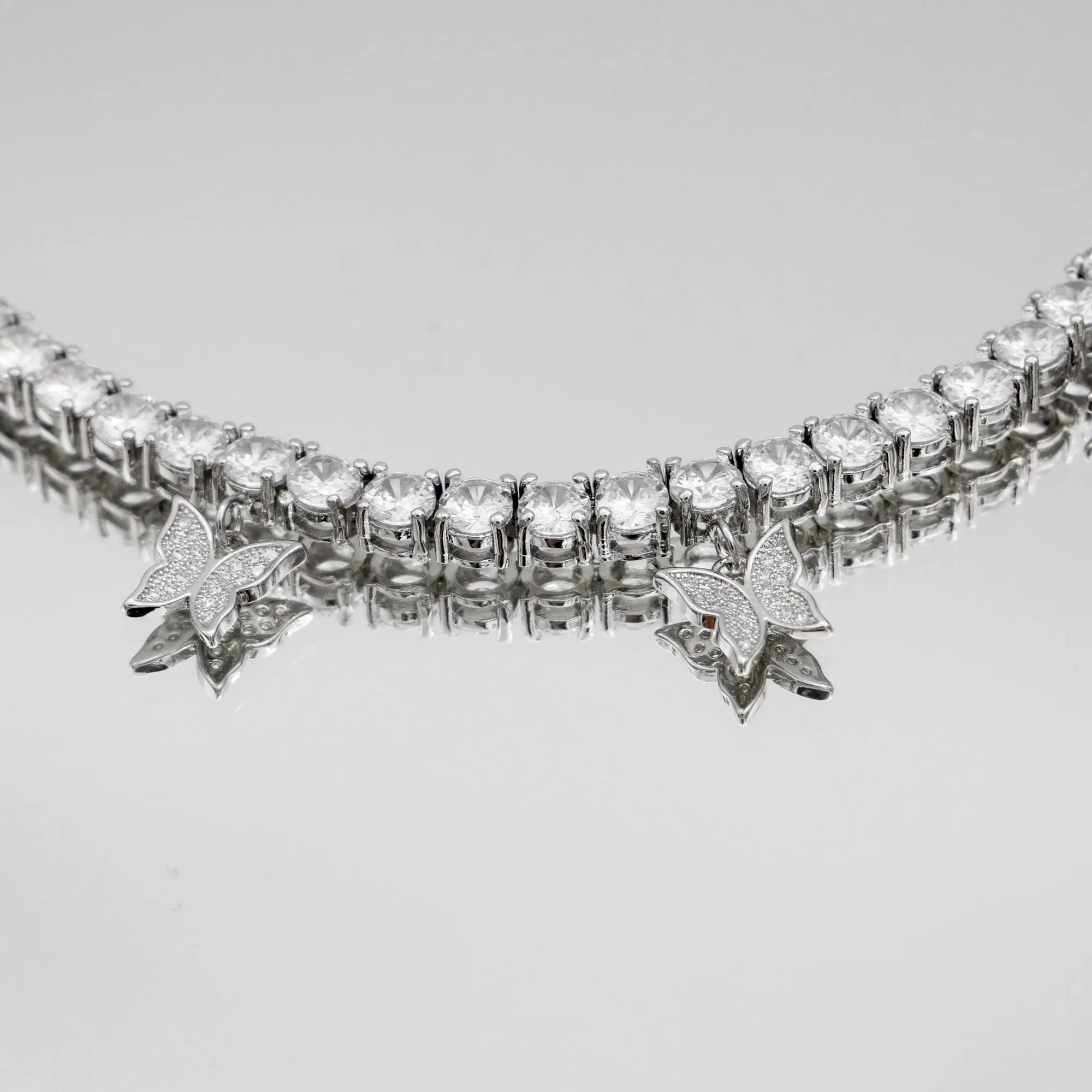 Icy Butterfly CZ Choker | PRYA™