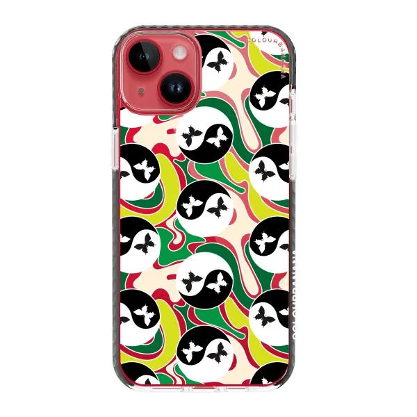 iPhone Case - Yin Yang Butterfly