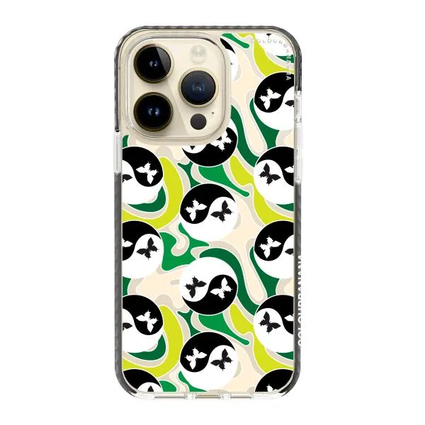 iPhone Case - Yin Yang Butterfly