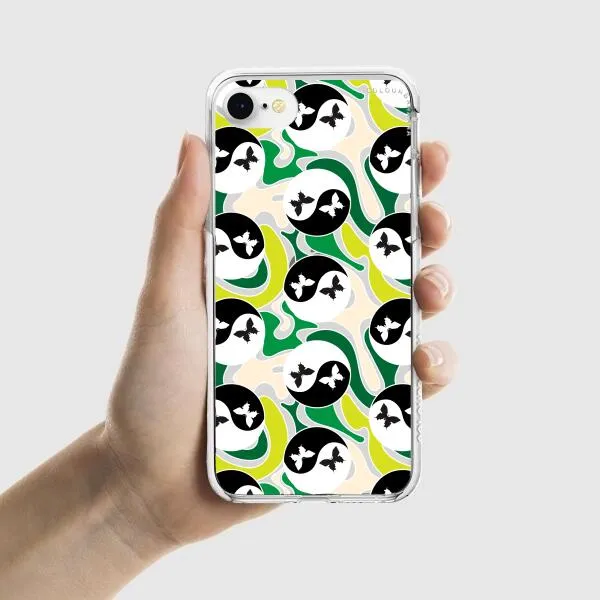 iPhone Case - Yin Yang Butterfly