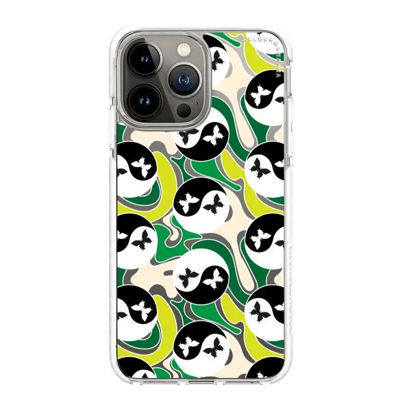 iPhone Case - Yin Yang Butterfly